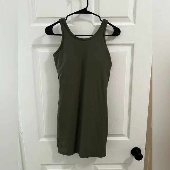 Women’s Olive Green Dress Size Medium - Picture 1 of 5